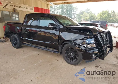 2019 Nissan Titan Sv z USA, uszkodzony, nr VIN 1N6AA1E52KN534731